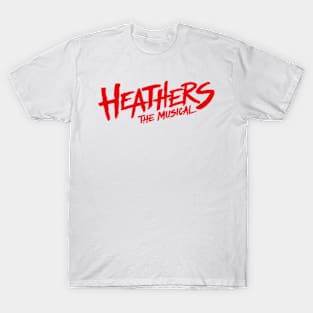 Heathers The Musical Merch Heathers Logo T-Shirt